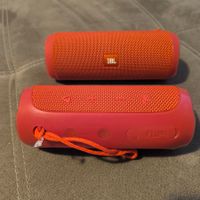 2x JBL Flip 4 Lautsprecher orange guter Zustand