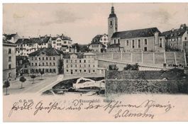 Frauenfeld, Kirche, gelaufen 1903