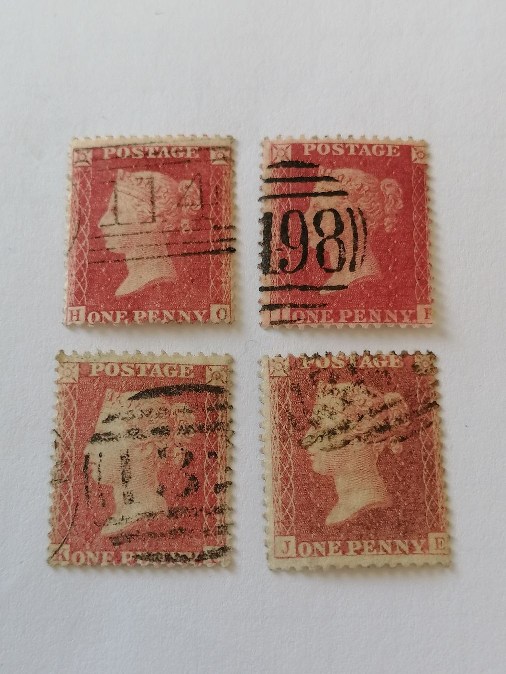 Tutti i francobolli: One Penny red Stars 1856-81  – Usato da Happerswil venduto da tschergi