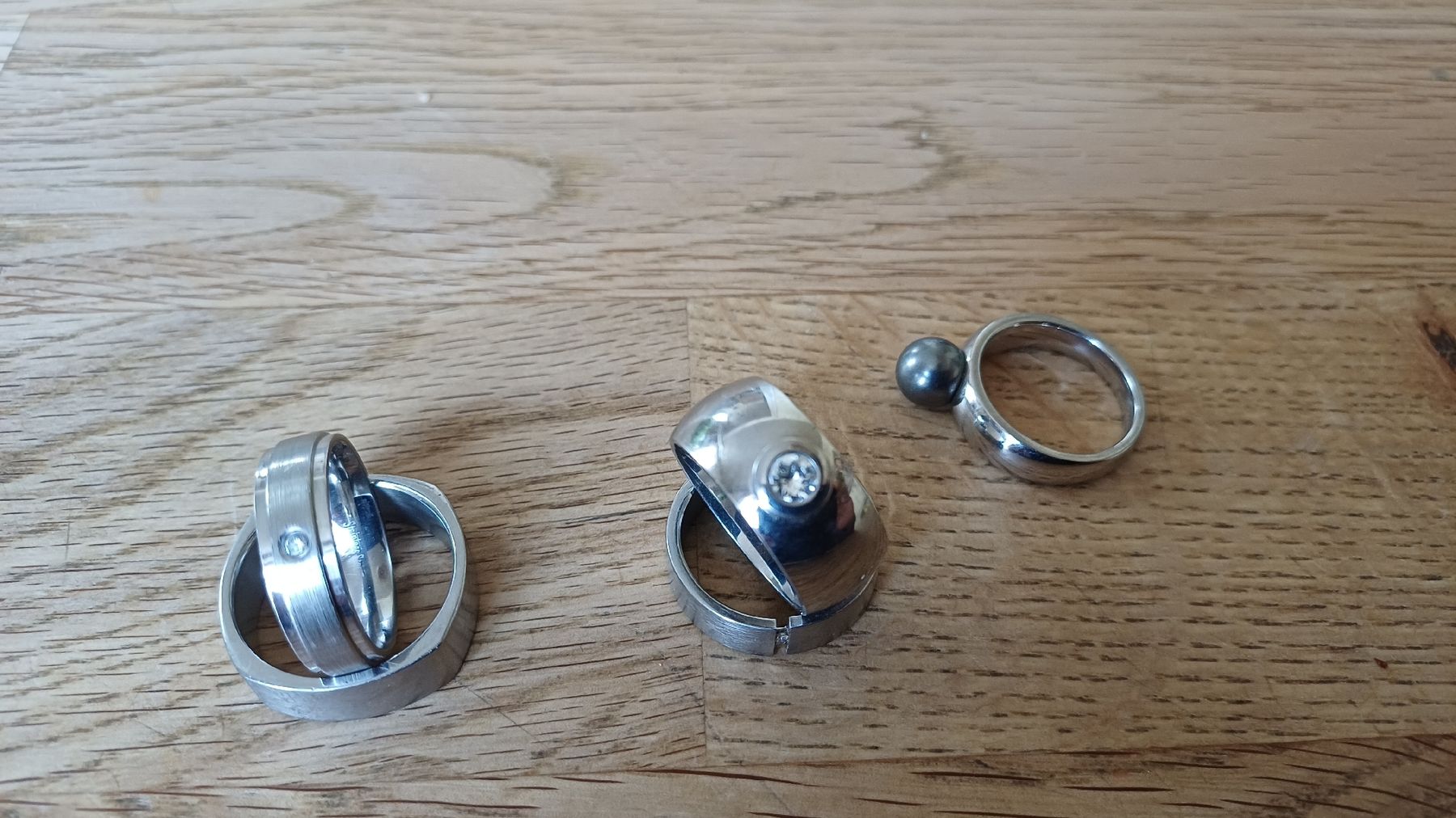 Anelli: 5 Cromstahl Ringe  – Usato da Flawil venduto da Pinkmalibu 7