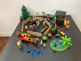 Playmobil - Ponyhof-Lichtung - viel Zubehör!