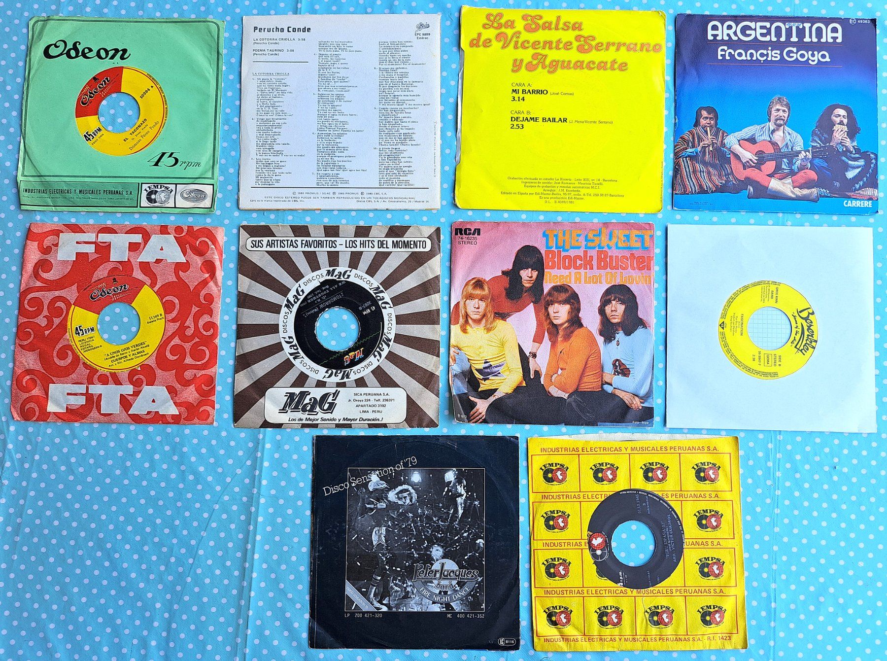 Schallplatten: Singles Paket 10 Stück_Single-Set9 – Gebraucht aus Schlieren von Rcaliforni 1