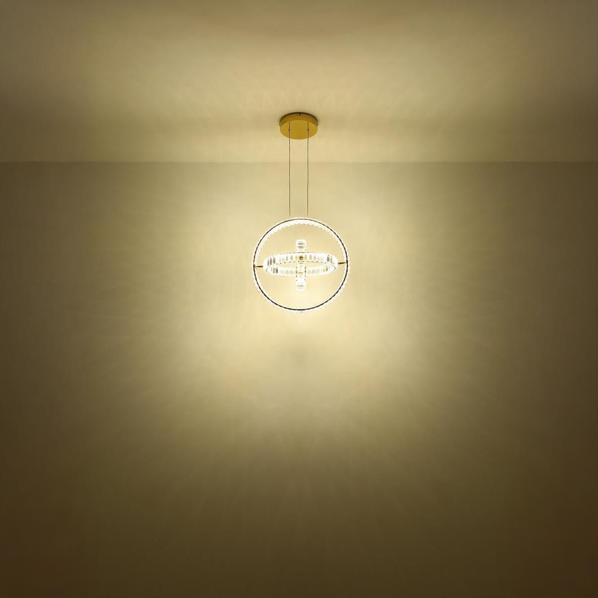 Lampadari & plafoniere: LED Pendelleuchte, CCT, 50 cm x 40 cm – Nuovo (secondo la descrizione) da Kreuzlingen venduto da Smart-Light 2