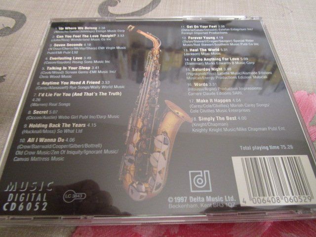 CDs: Sax for Lovers CD – D'occasion à Olten par Disc-Ausverkauf 1