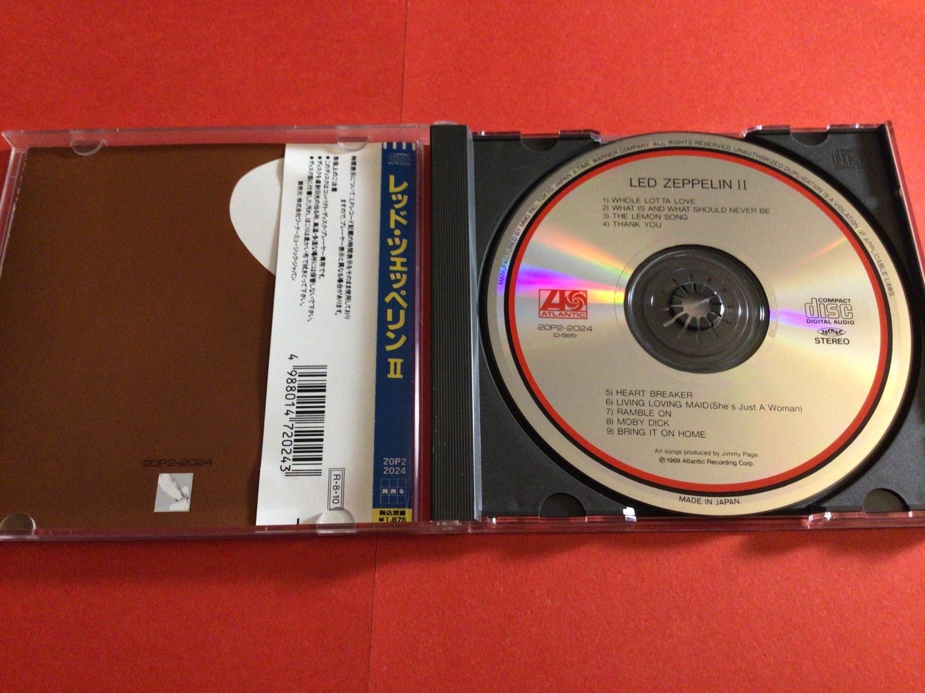 CDs: Led Zeppelin II Japan CD TOP Zustand! – Gebraucht aus Steinach von Quarkie 1