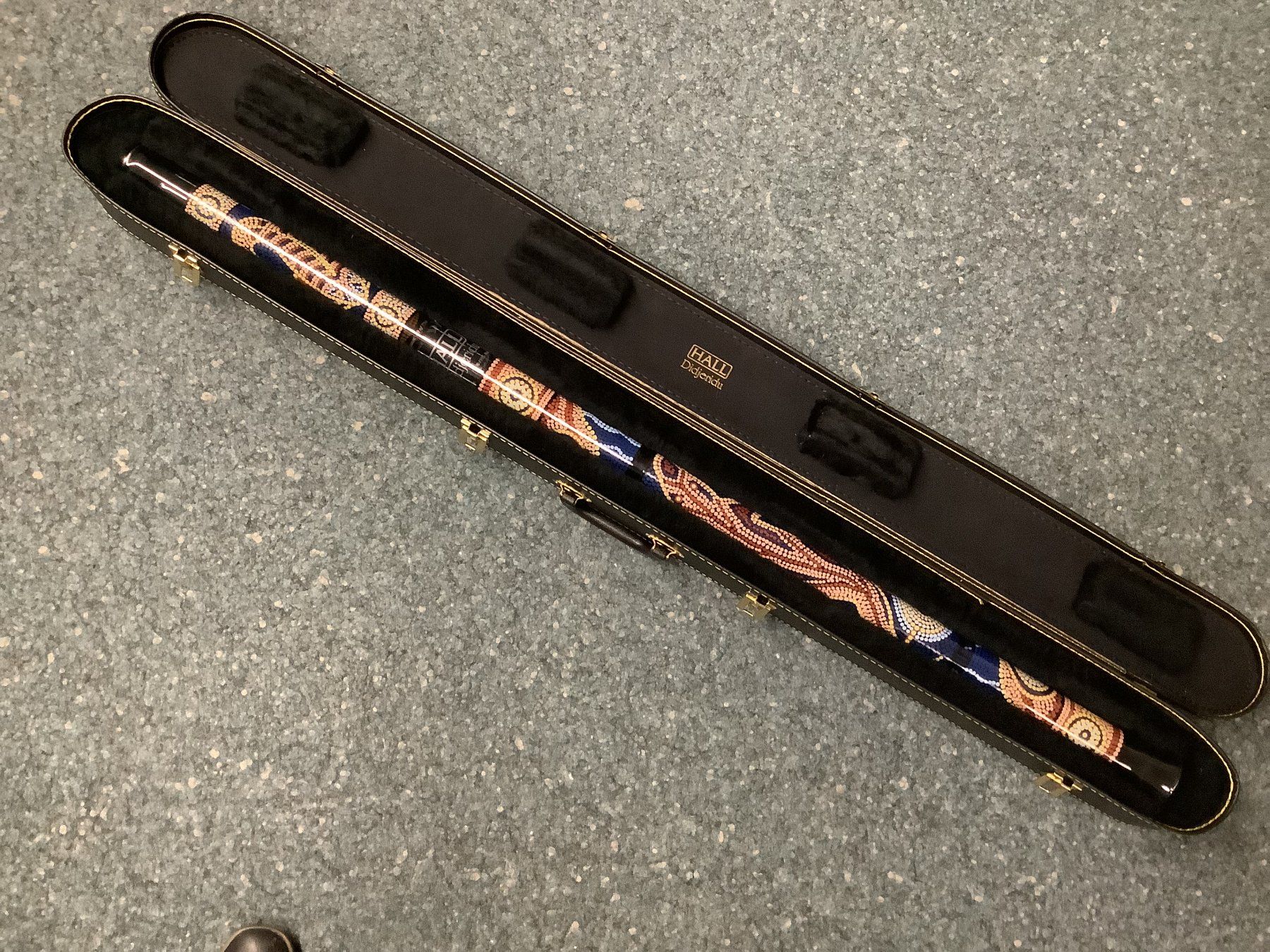 Strumenti musicali: Didjeridoo aus Borosilikatglas – Nuovo e nell'imballaggio originale da Schaffhausen venduto da outlet-music 1