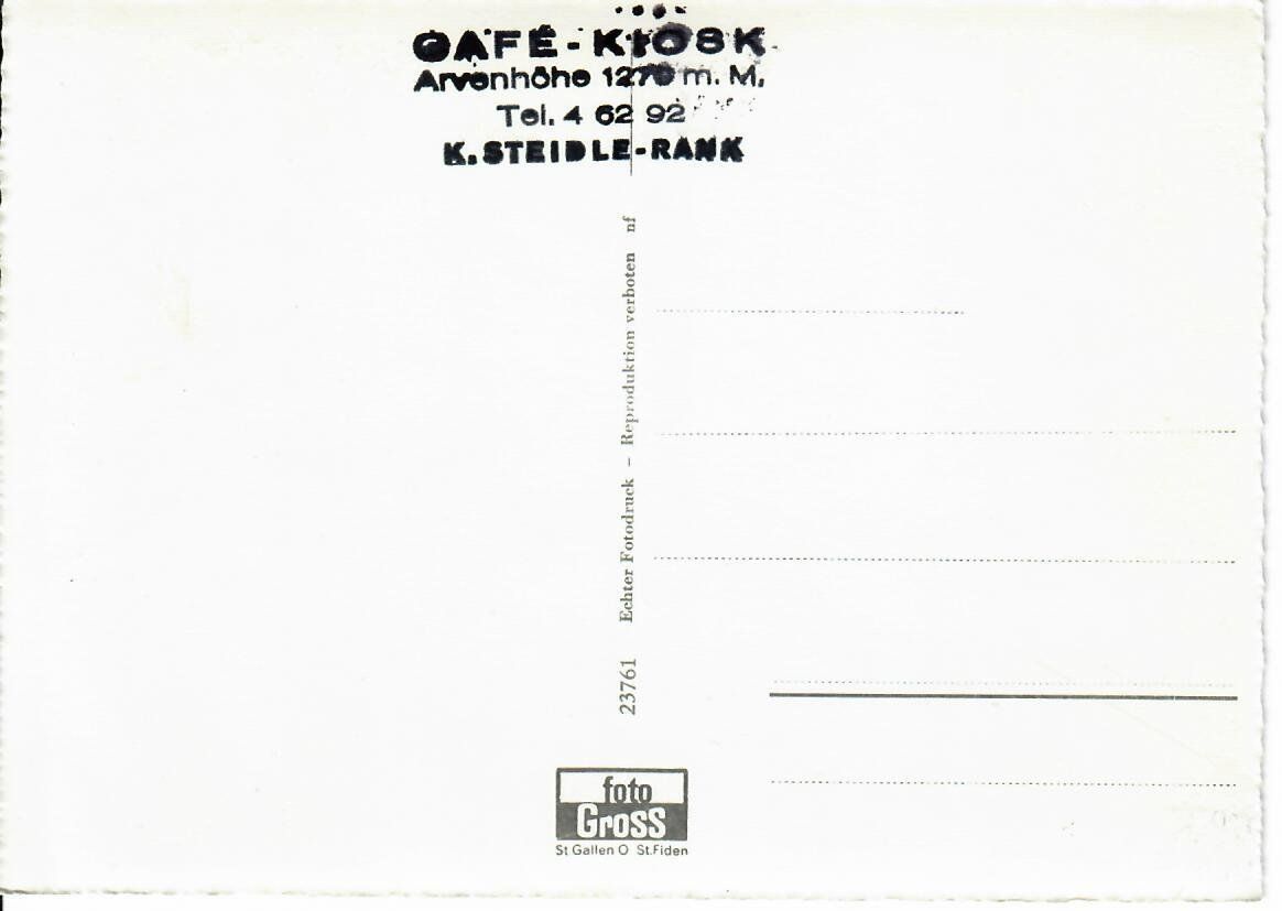 Cartoline postali: Alp Altschen ob Amden – Usato da Hochdorf venduto da Ziegel-16 1