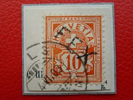 Ziffermuster: Nr.61B Doppelentwertung FEX (GB) +Ex Bossert