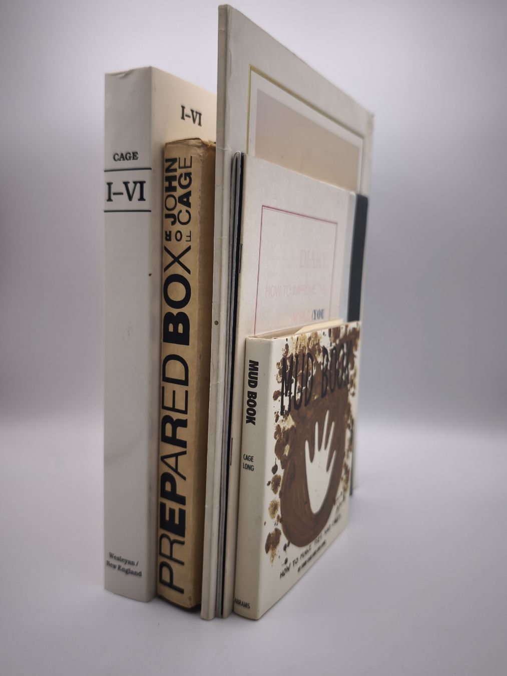 Libri: JOHN CAGE - 6 PUBLIKATIONEN – Usato da Goldach venduto da Gaip