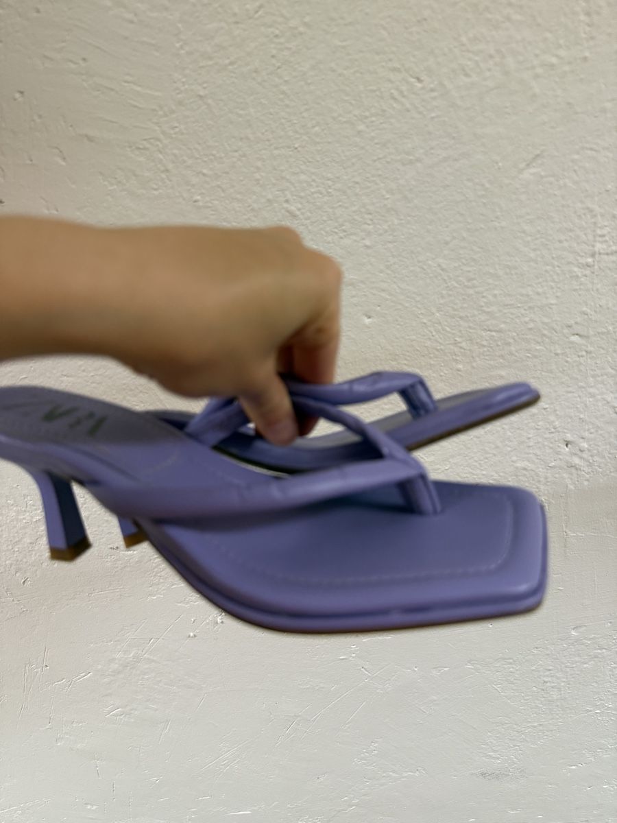 Damenschuhe: Zara lilac heeled sandals, size 36 – Gebraucht aus Adliswil von dai_yr5z 1