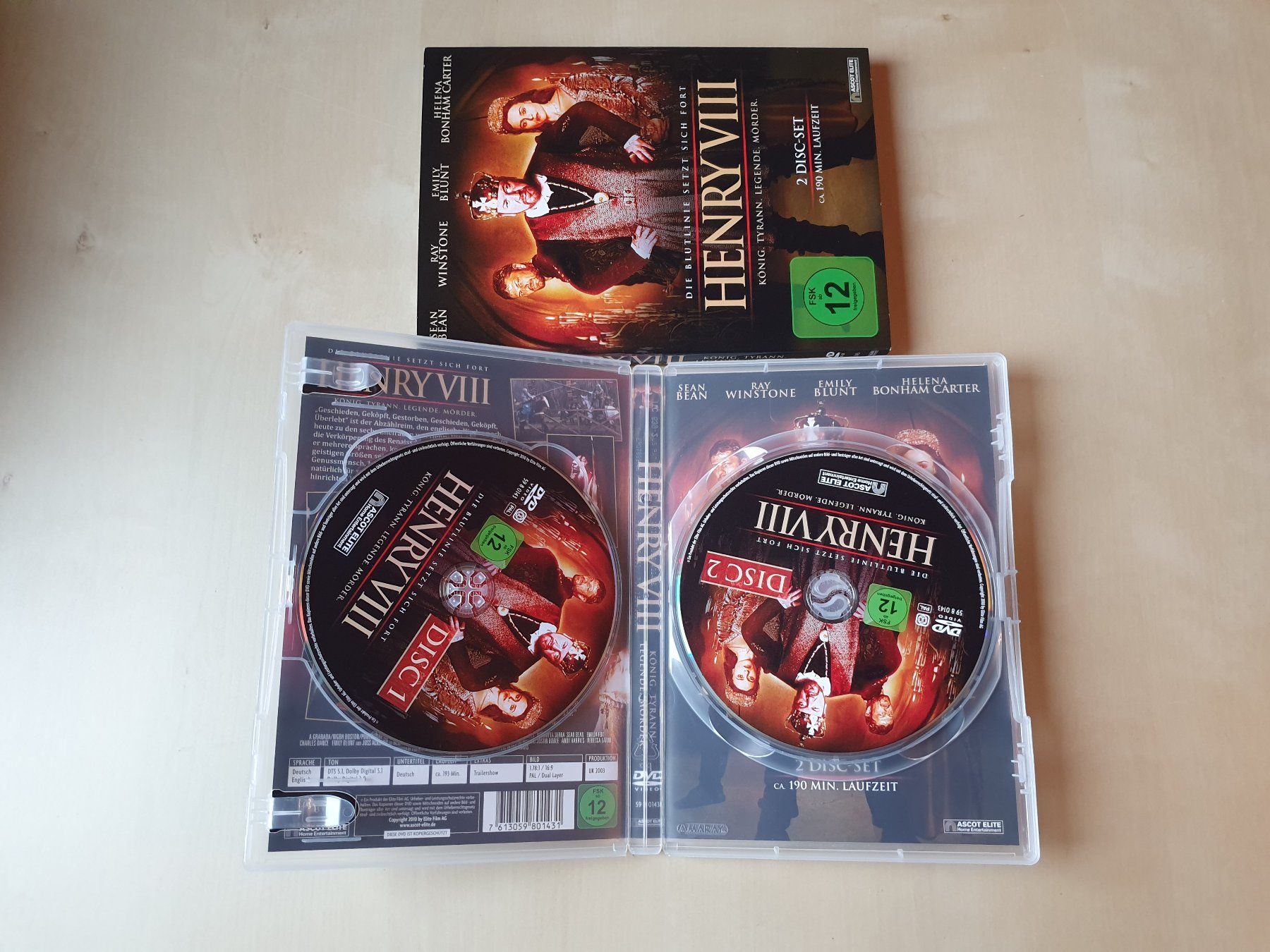 Tutti i DVDs: Henry VIII – Usato da Stansstad venduto da collectorsshop 2