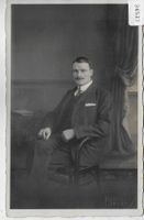 Männer Portrait aus Langnau i. E. - Stempel: Hochdorf