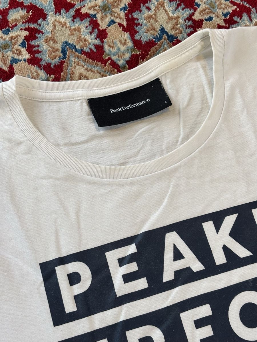 Peak Performance T-shirt: Peak Performance T-Shirt Weiss - Grösse S – Usato da Winterthur venduto da JAKU.SPACE 3