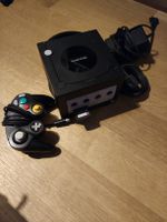 Nintendo GameCube Konsole schwarz mit Wind Waker Zelda