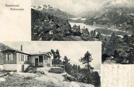 St. Moritz  GR  -  Restaurant HAHNENSEE      um 1907