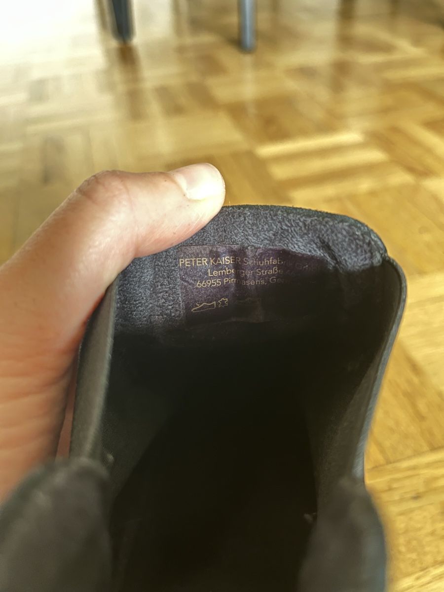 Kaiser Scarpe da donna: Peter Kaiser Chelsea Boots – Usato da Zürich venduto da srtx94 3