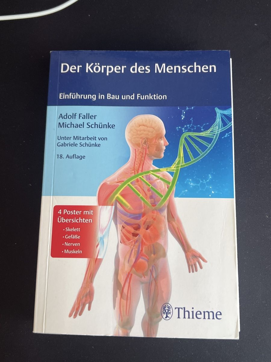 Libri: Körper des Menschen - Medizinstudium – Usato da Zürich venduto da ArtByEsb