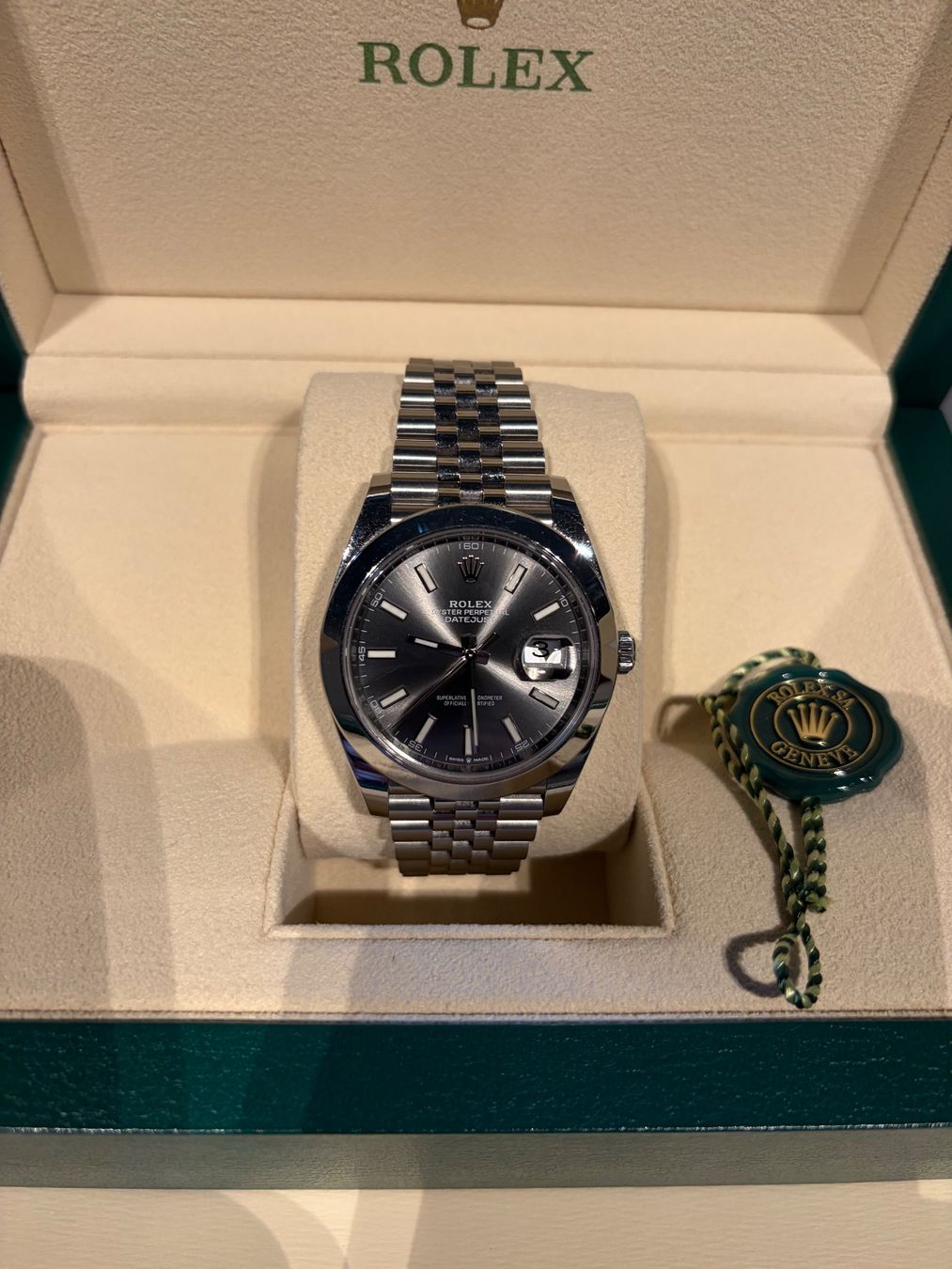 Rolex Orologi: ROLEX / Datejust 41mm Stahl Oyster – Usato da Muri b. Bern venduto da Thuera 1