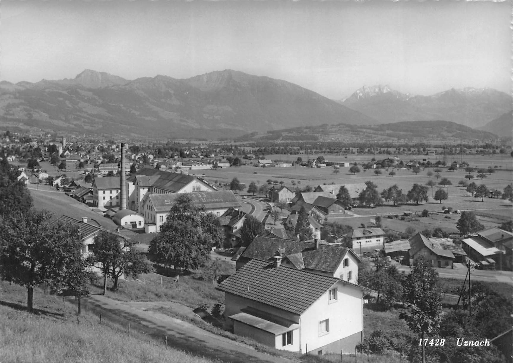 Cartoline postali: Uznach – Usato da Ottikon b.Kemptth. venduto da Neptun1974