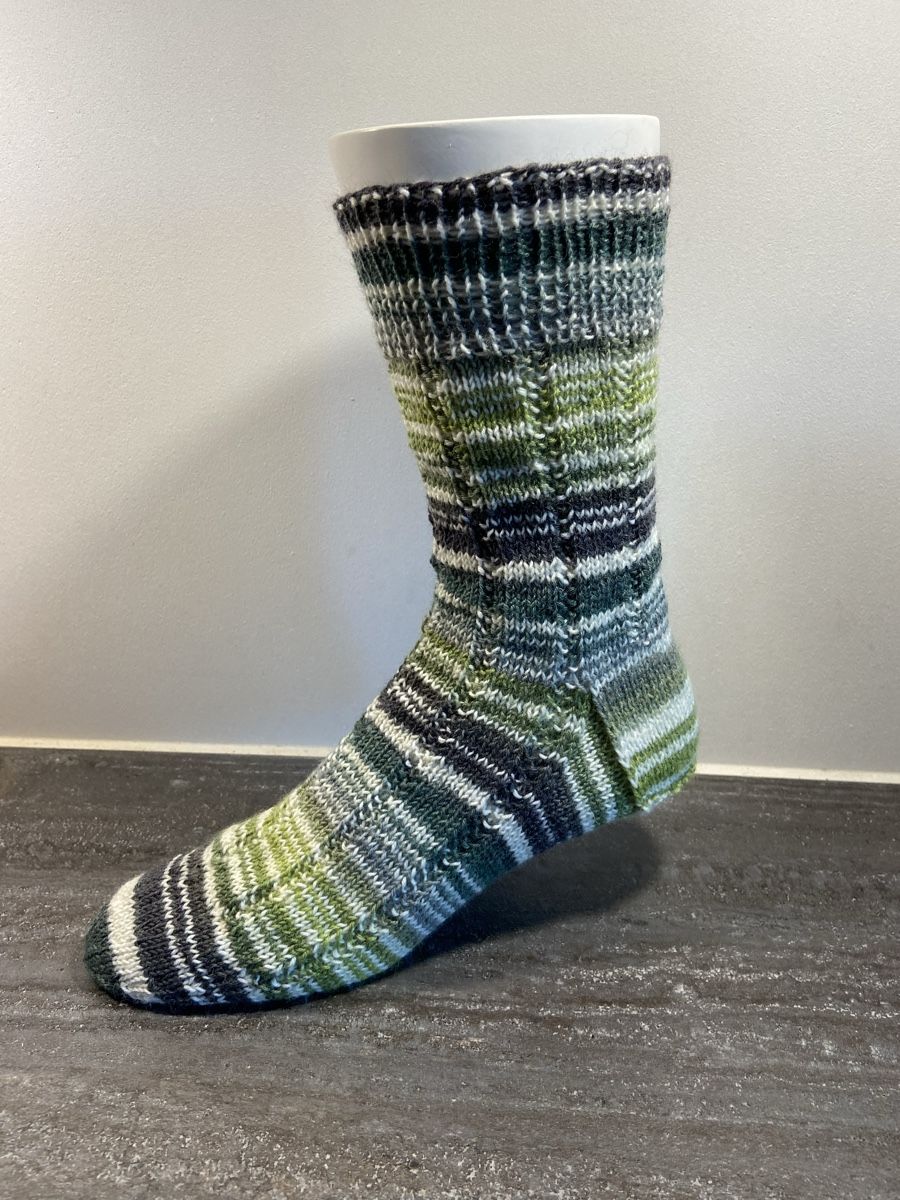 Chaussettes: Wollsocken Gr. 43, handgestrickt – Neuf avec emballage d'origine à Grosshöchstetten par Maschenshop 1