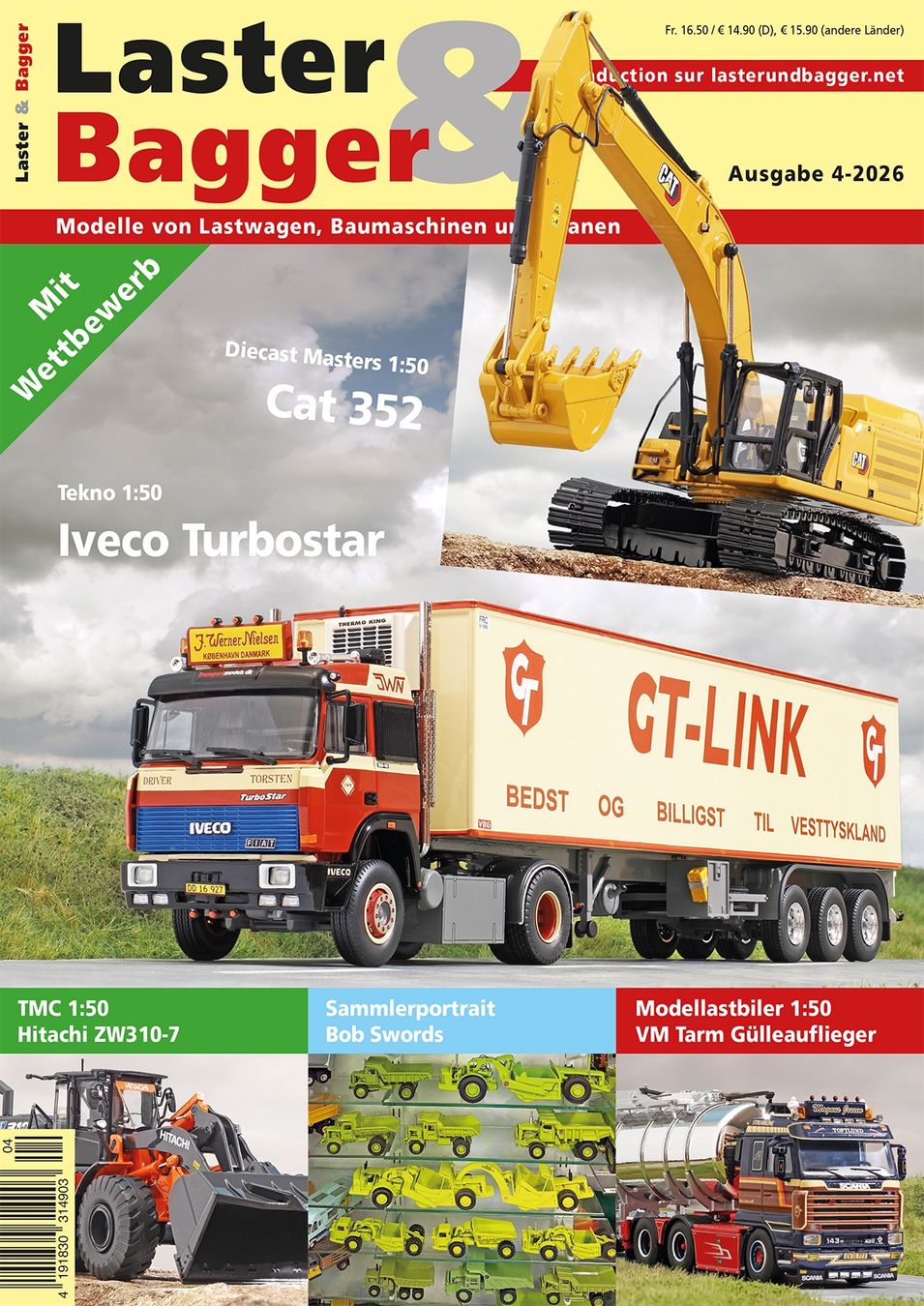 Revues & Magazines: Laster & Bagger 4-2026 – Neuf avec emballage d'origine à Urtenen-Schönbühl par BAGGERMODELLE