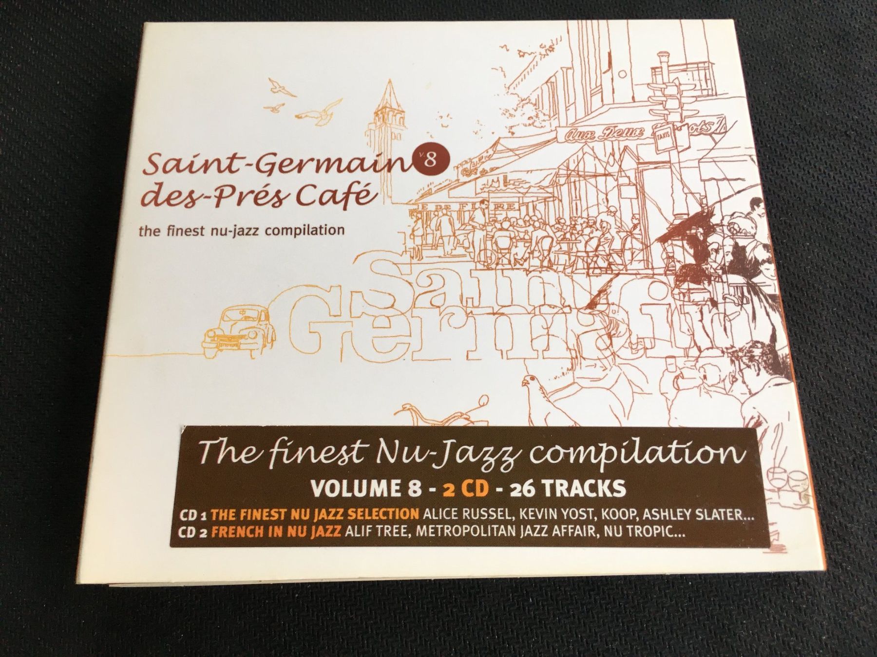 CD: Saint-Germain des-Prés Café Vol.8 -CD- 2cd Digipak – Usato da St.Gallen venduto da MedienJoe