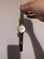Armbanduhr Tommy Hilfiger goldfarben mit Milanaiseband