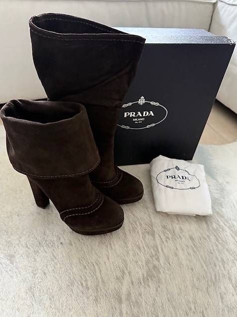 Prada Scarpe da donna: Prada Bootie braun 39 – Usato da Heiden venduto da miriamj 4