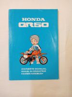 Honda QR 50 Owner's Manual