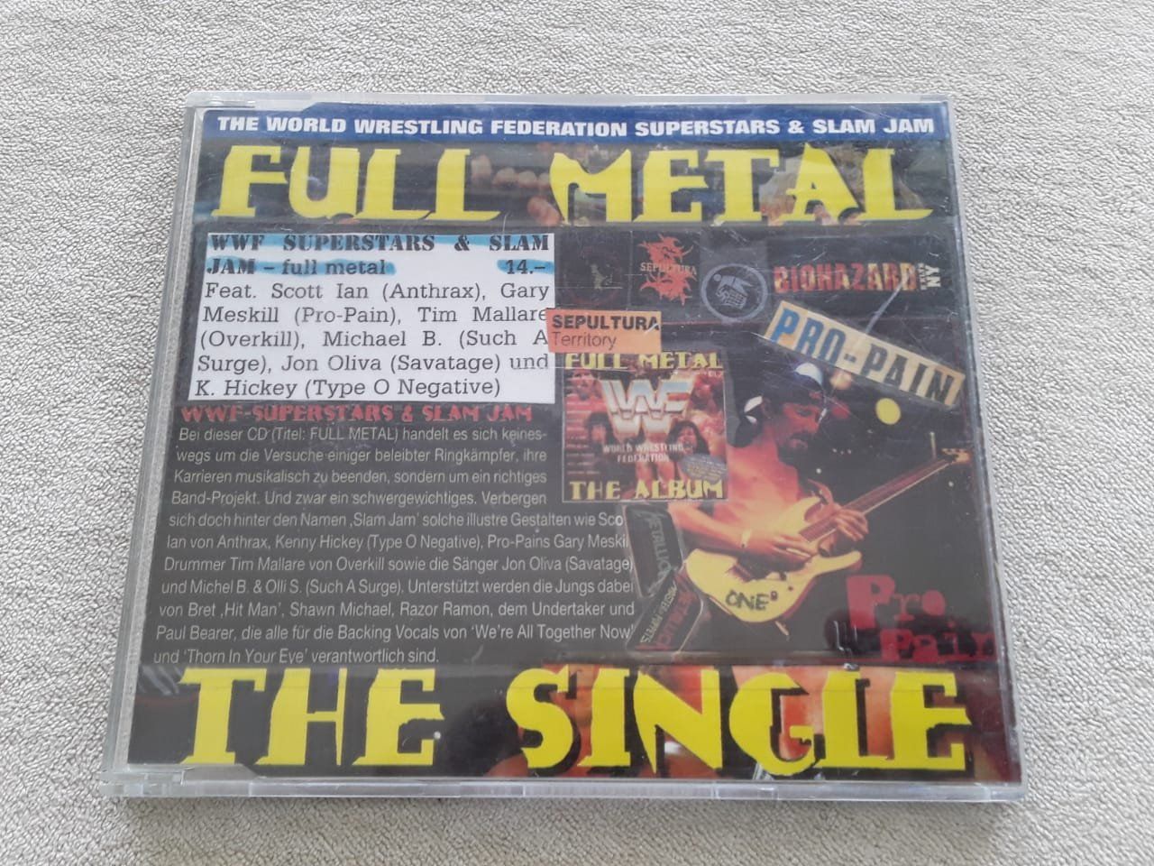 CD: Full Metal - The Single – Usato da Lenzburg venduto da Sepulmander