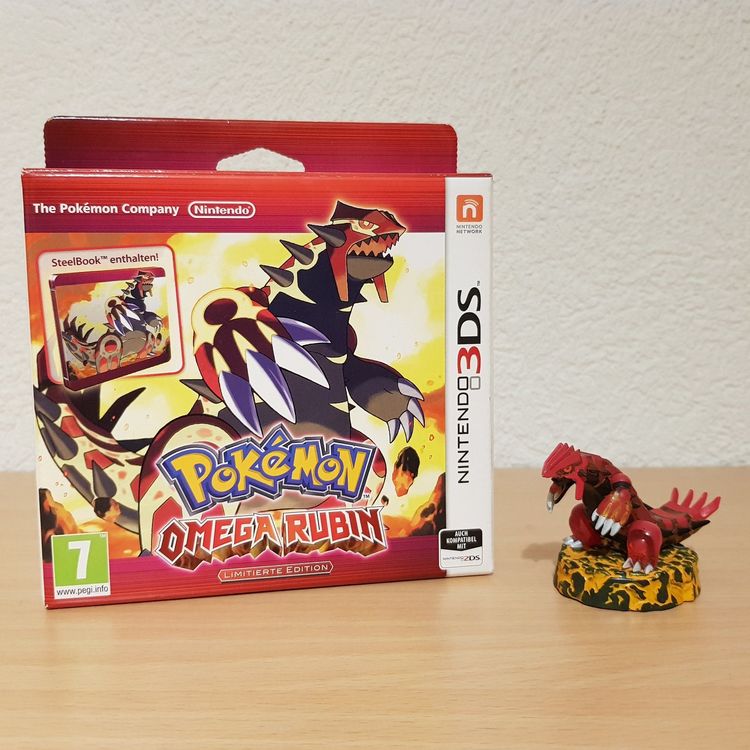 Pokémon Omega Rubin 3DS Limitierte Edition mit Steelbook Kaufen auf Ricardo