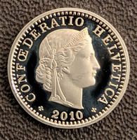 20 Rappen 2010 stgl. / aus Münzsatz