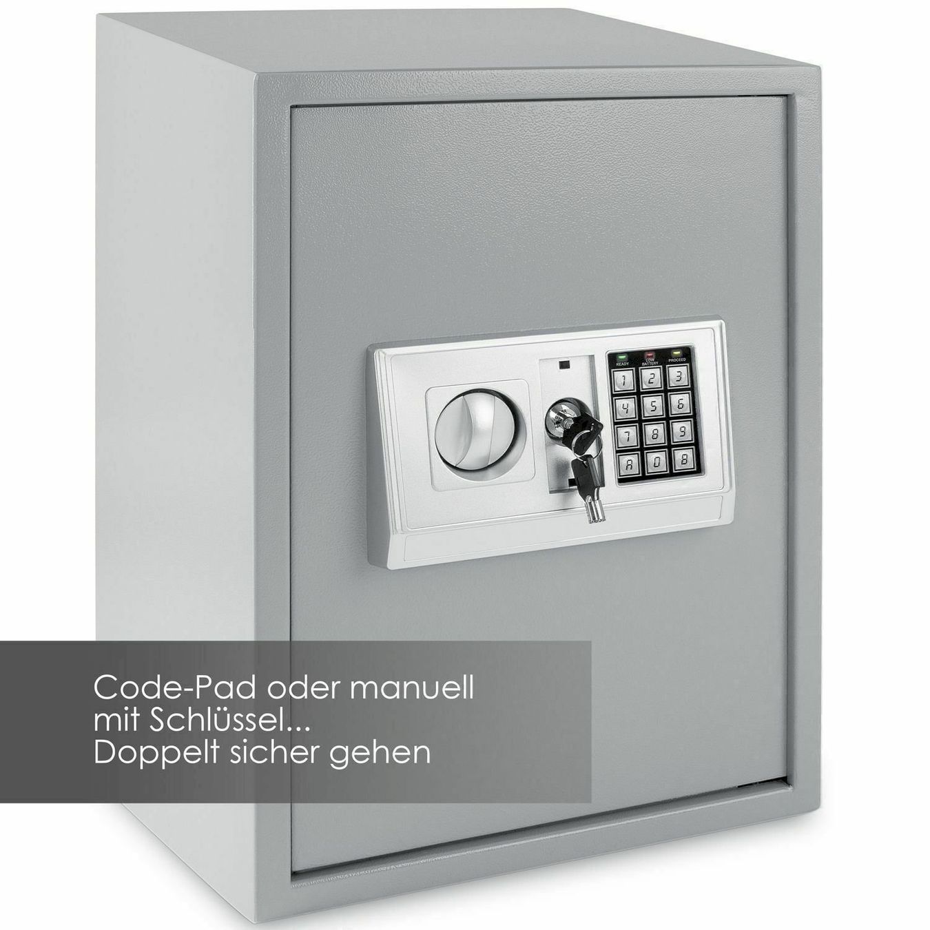 Tresor: KESSER Tresor Safe Silber XXL – Neu und originalverpackt aus Bottighofen von zaap 4