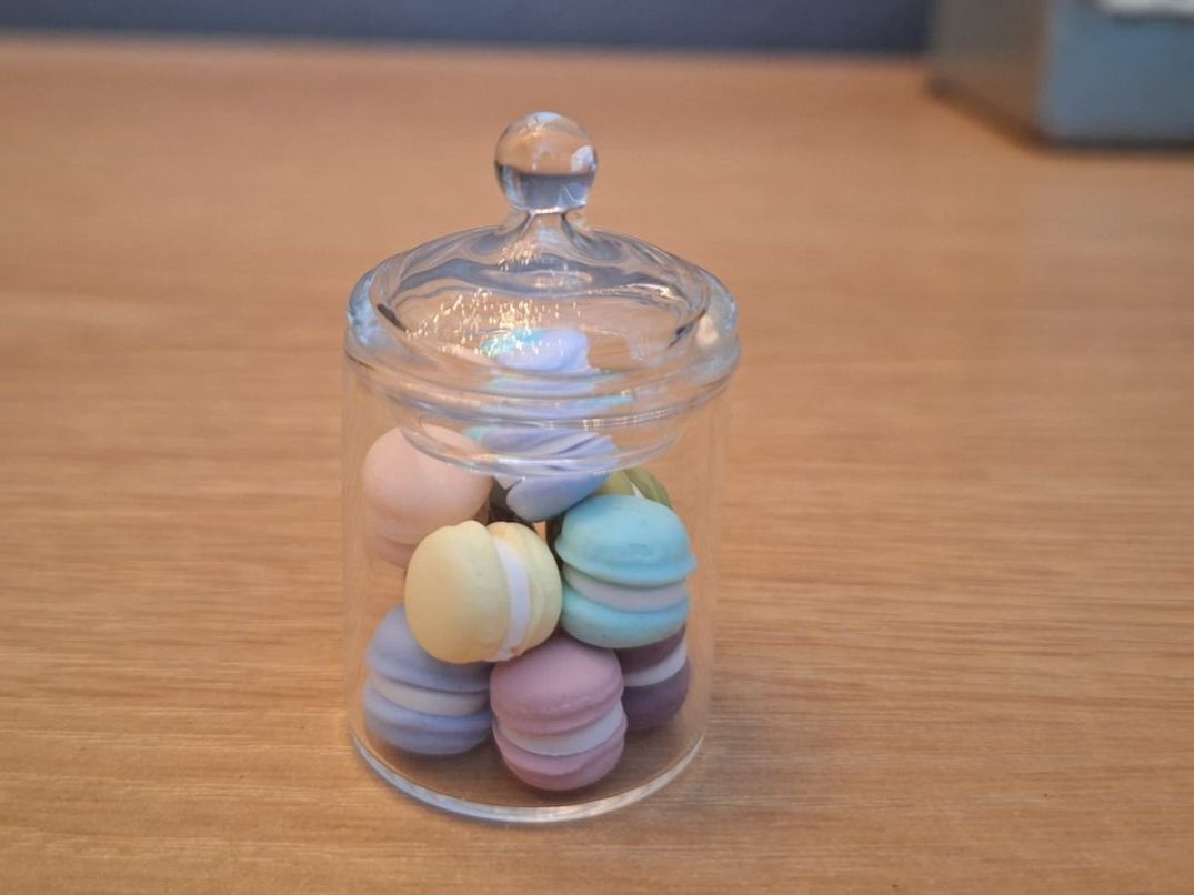 Case e mobili per bambole: Handmade Macarons Glas – Nuovo (secondo la descrizione) da Zürich venduto da HandmadeTinyFood 2