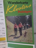 Wanderkarte Klosters Prättigau 1:50000