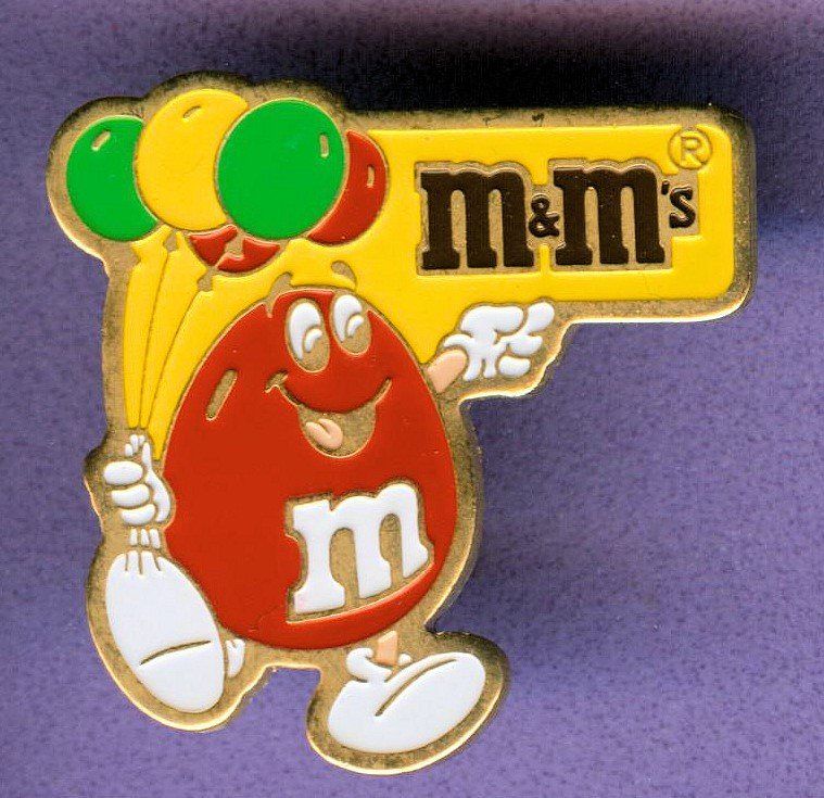 Plaketten & Abzeichen: m & m  Luftballons – Gebraucht aus Winterthur von Sammleroase