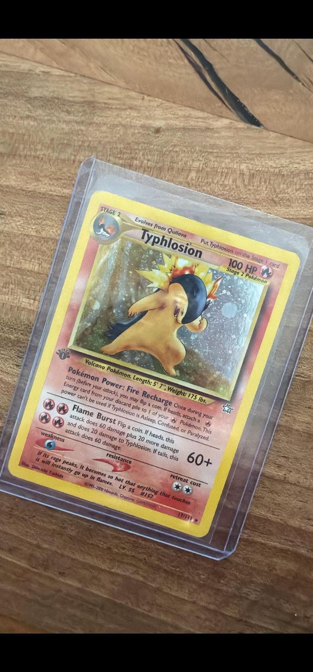 Cartes: 1st Edition Typhlosion 17/111 – D'occasion à grenchen par adr_6sl7