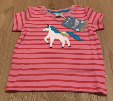 Frugi T-Shirt Einhorn 86-92 (18-24 Monate) NEU