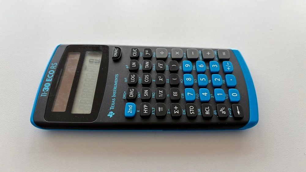 Texas Instruments Calcolatrici tascabili: Taschenrechner TI-30 ECO RS – Usato da Biel/Bienne venduto da Meshe12 2