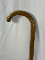 Antiker Gehstock / Ancienne canne de marche en bois