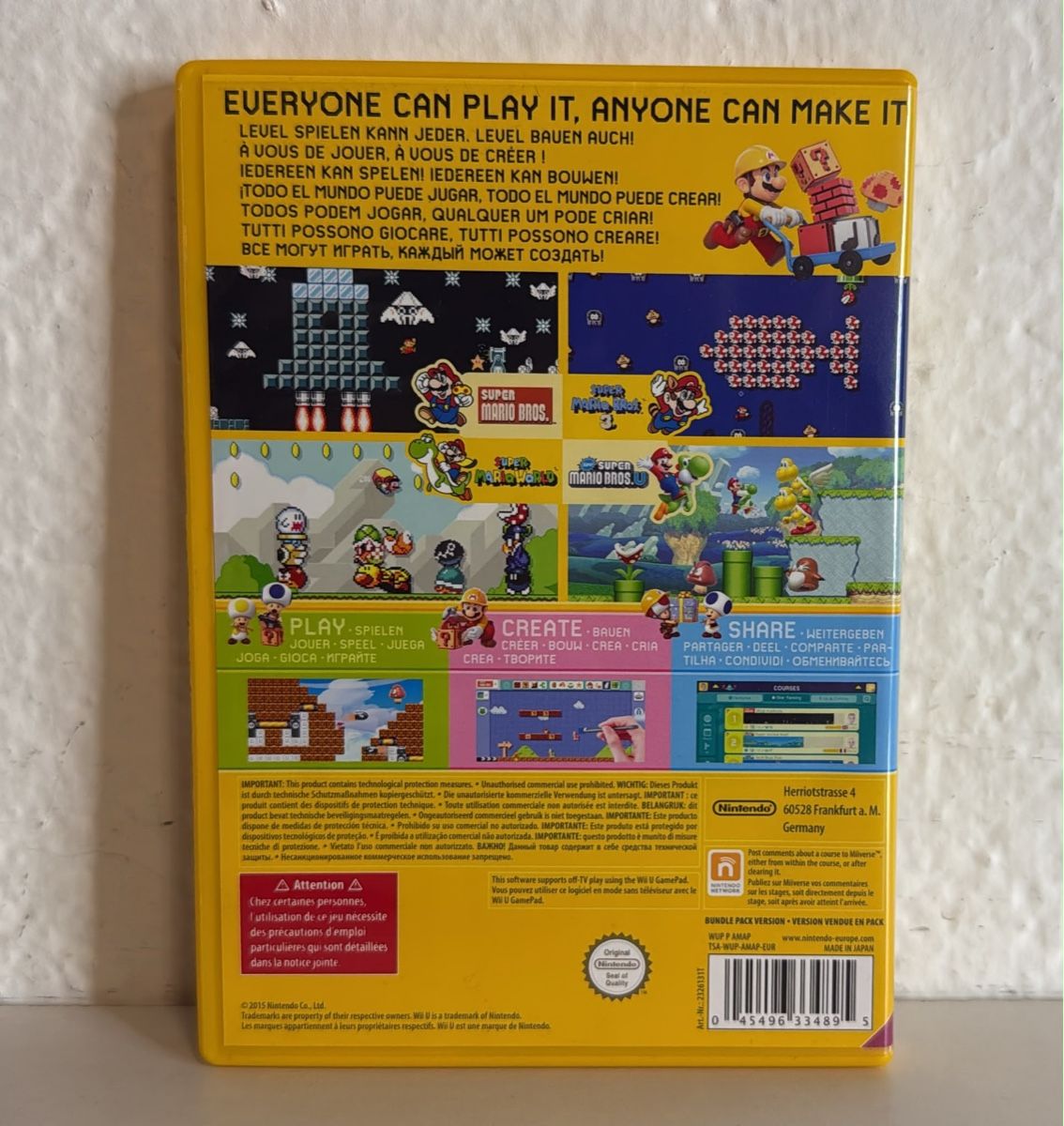 Nintendo Giochi: Nintendo Wii U Game - Super Mario Maker – Usato da Ehrendingen venduto da bubulence 1