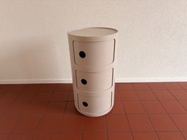 Kartell Componibili Bio Container rund (mit 3 Fächern)
