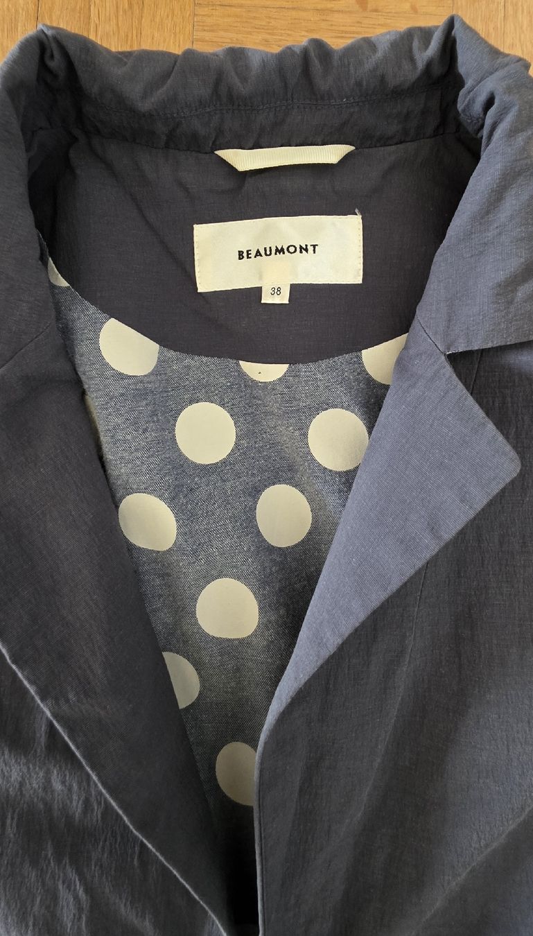 Cappotti: Manteau/ veste bleu Beaumont taille 38 – Usato da Yverdon-les-Bains venduto da van_dq65 1