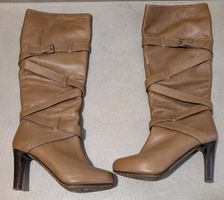 Furla, Damen Lederstiefel, Grösse 38