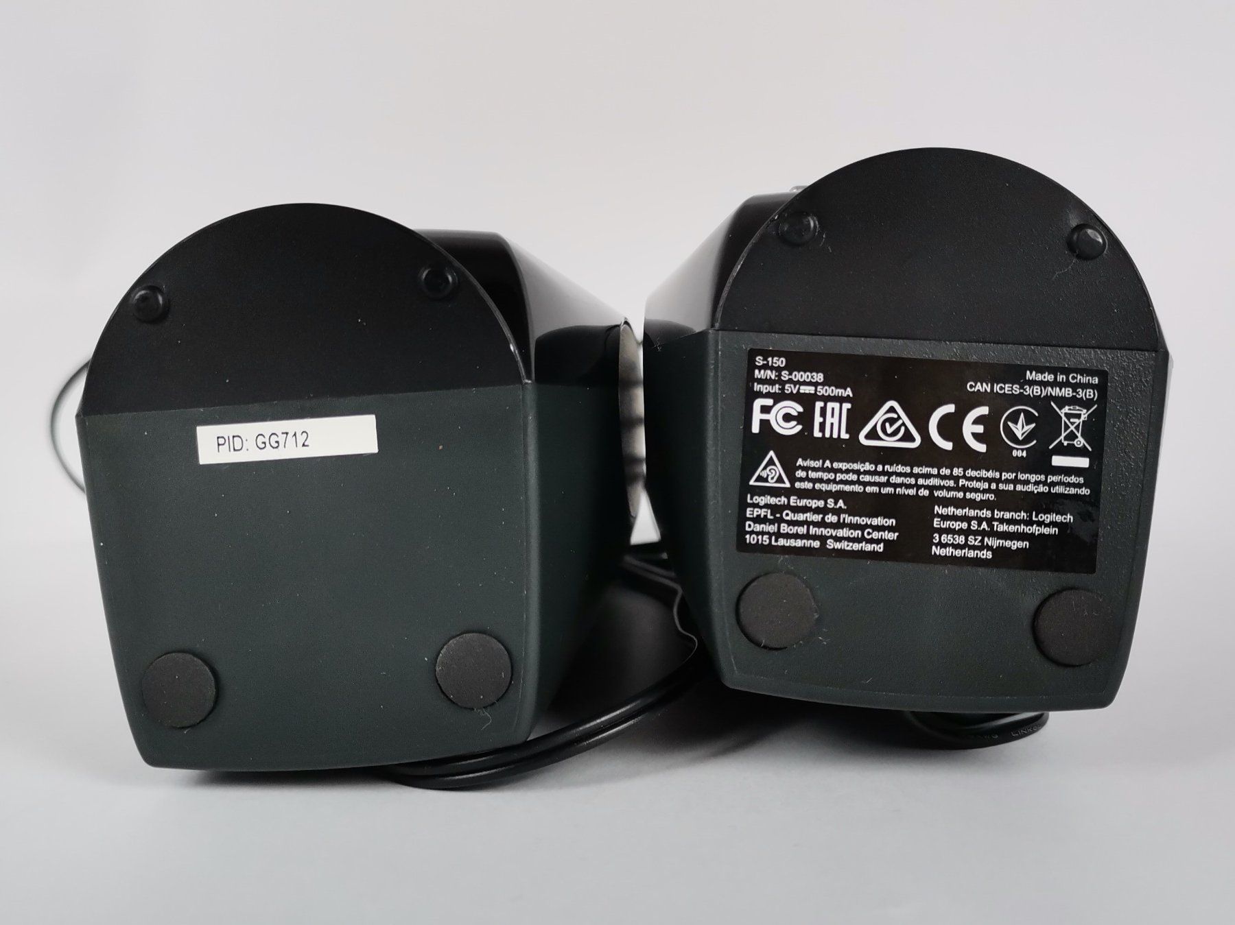 Logitech Casse acustiche: LOGITECH S150 Stereo Lautsprecher schwarz – Usato da Schaffhausen venduto da Restwert_SH 3