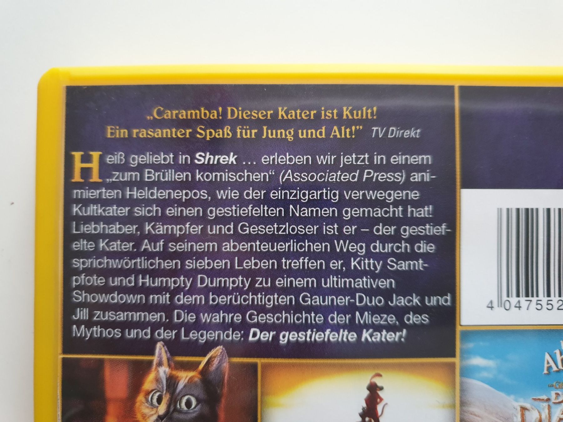 Tutti i DVDs: Der Gestiefelte Kater DVD – Usato da Zürich venduto da pau_y8mv 2