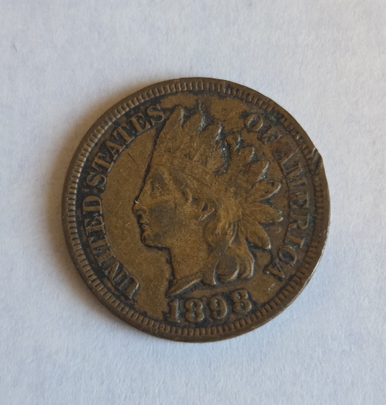 Tutti le monete: USA Indian Head Cent 1898 Ein-Cent-Münze.. – Usato da Stans venduto da Ducati16 1