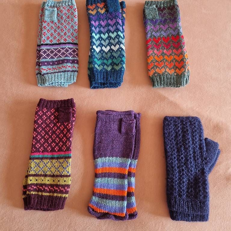 Guanti & manicotti: Premium Alpaca Fingerloses Handschuh aus Peru – Usato da Dättlikon venduto da g.manuele 3