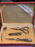 Antikes italienisches Nähset aus 800er Silber – Lecce um 190