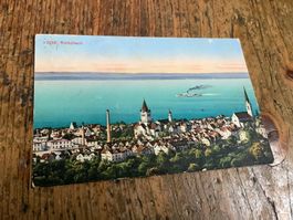 Alte Ansichtskarte Rorschach am Bodensee, Rarität!